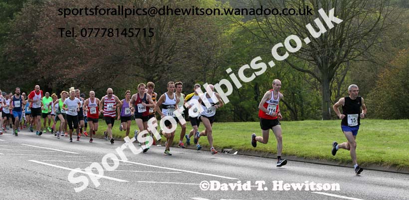 Start of the Prudhoe Miners Run. Photo: David T. Hewitson/Sports for All Pics